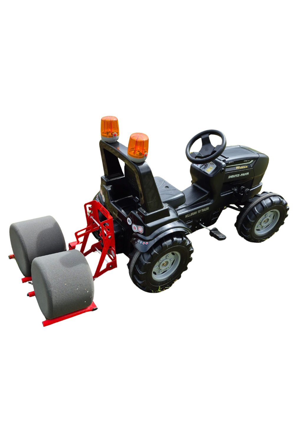 Three Point Linkage & Double Bale Lifter with 2 Foam Bales